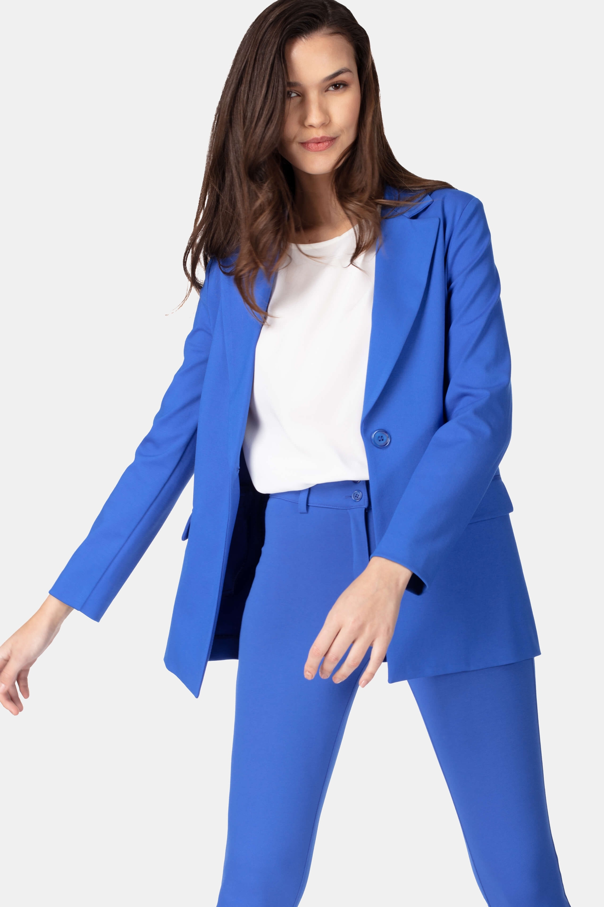 Blazer in jersey